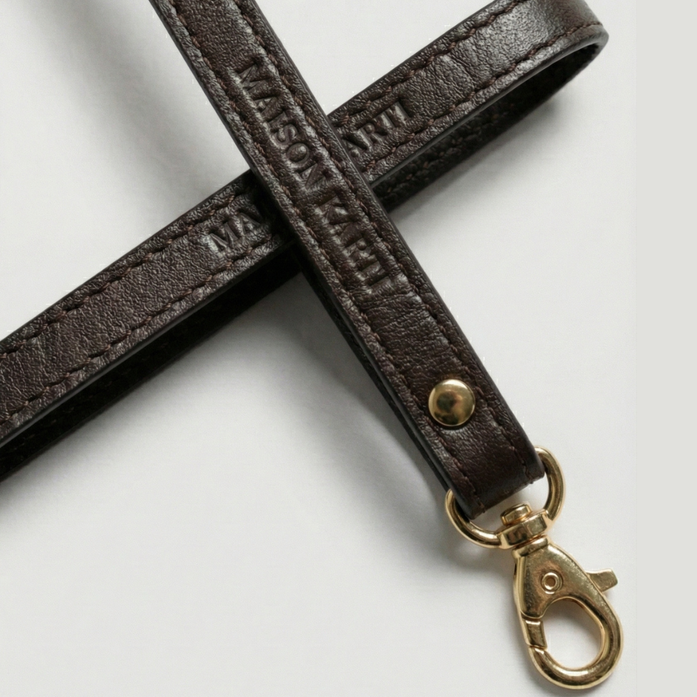 BROWN LANYARD