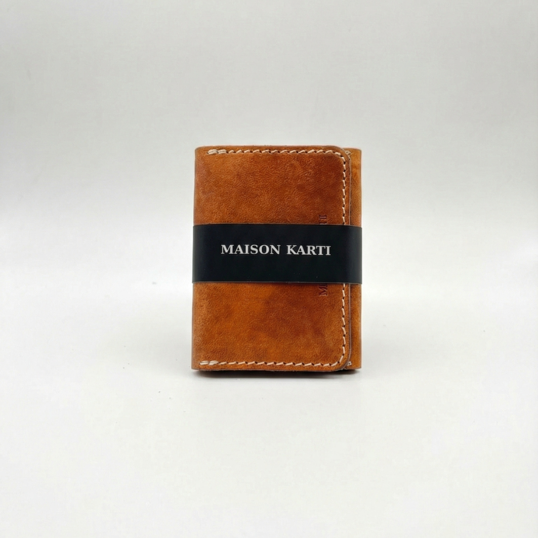 Cowboy Cardholder Teal & Tan